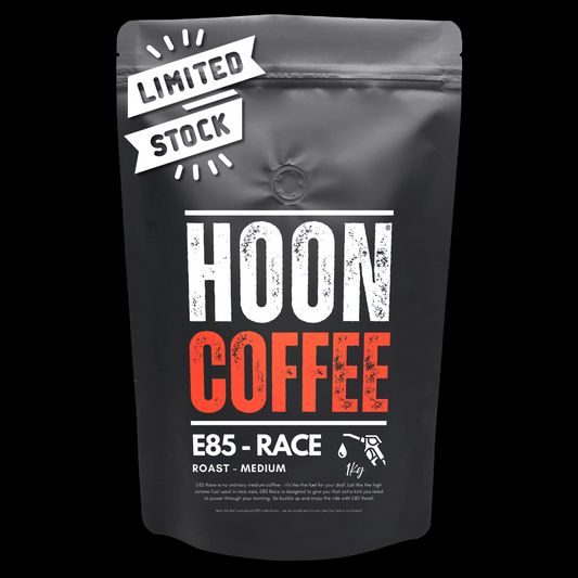 E85 RACE BLEND - WHOLE COFFEE BEANS